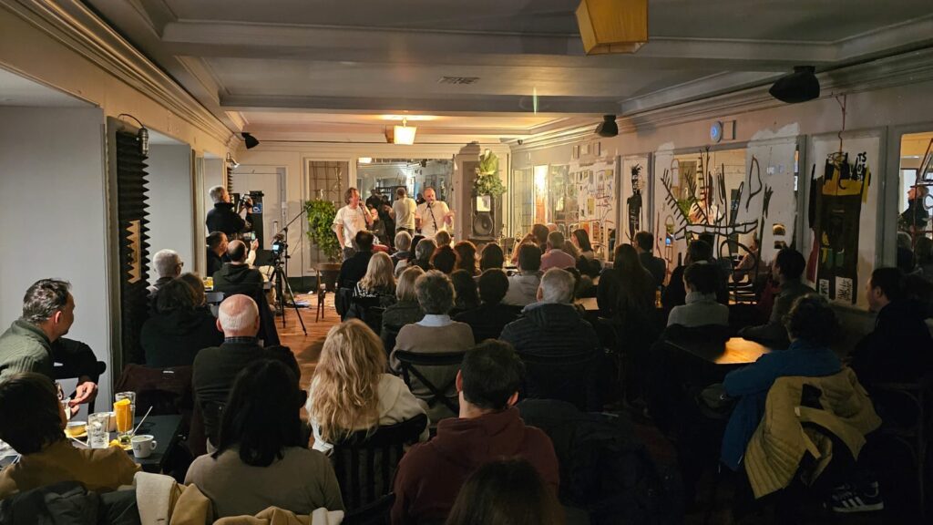 I Vincisgrassi hanno presentato le Storie a rsumiju al Basquiat di Macerata