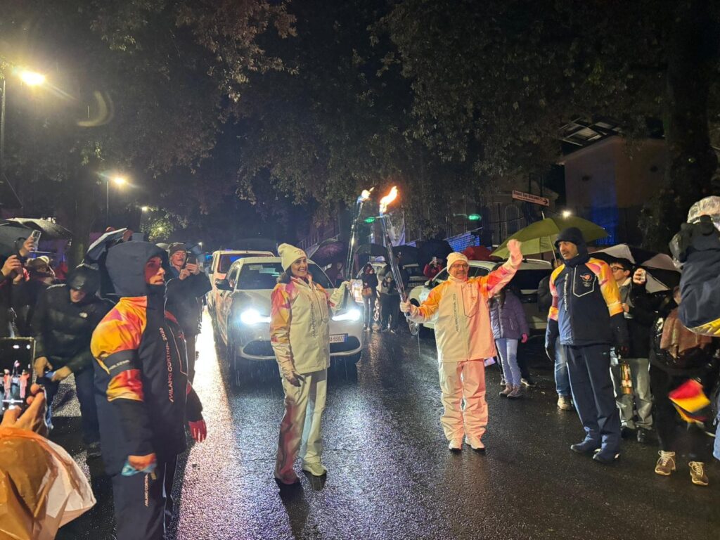 Tedofori alla tappa di Macerata