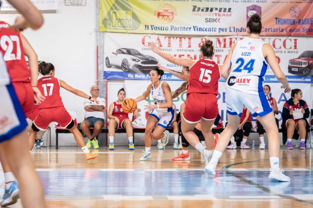 Asia Battellini in campo