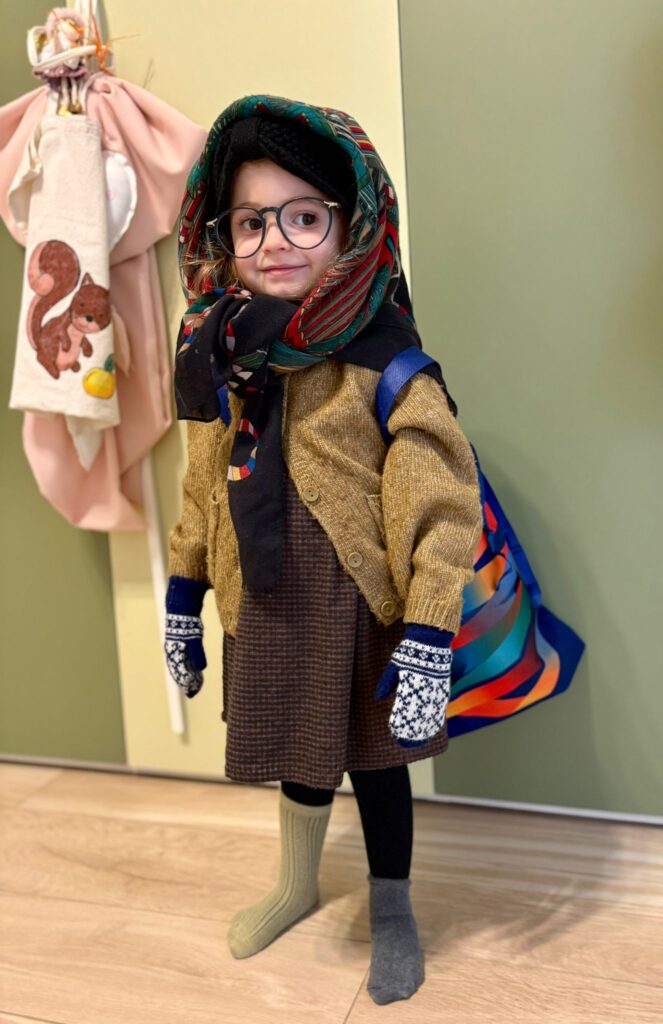 Matilde nei panni della Befana