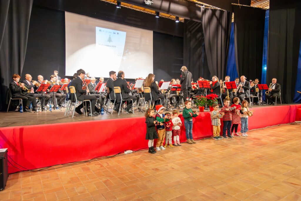 Lo spettacolo del 26 dicembre con La banda della città di Camerino