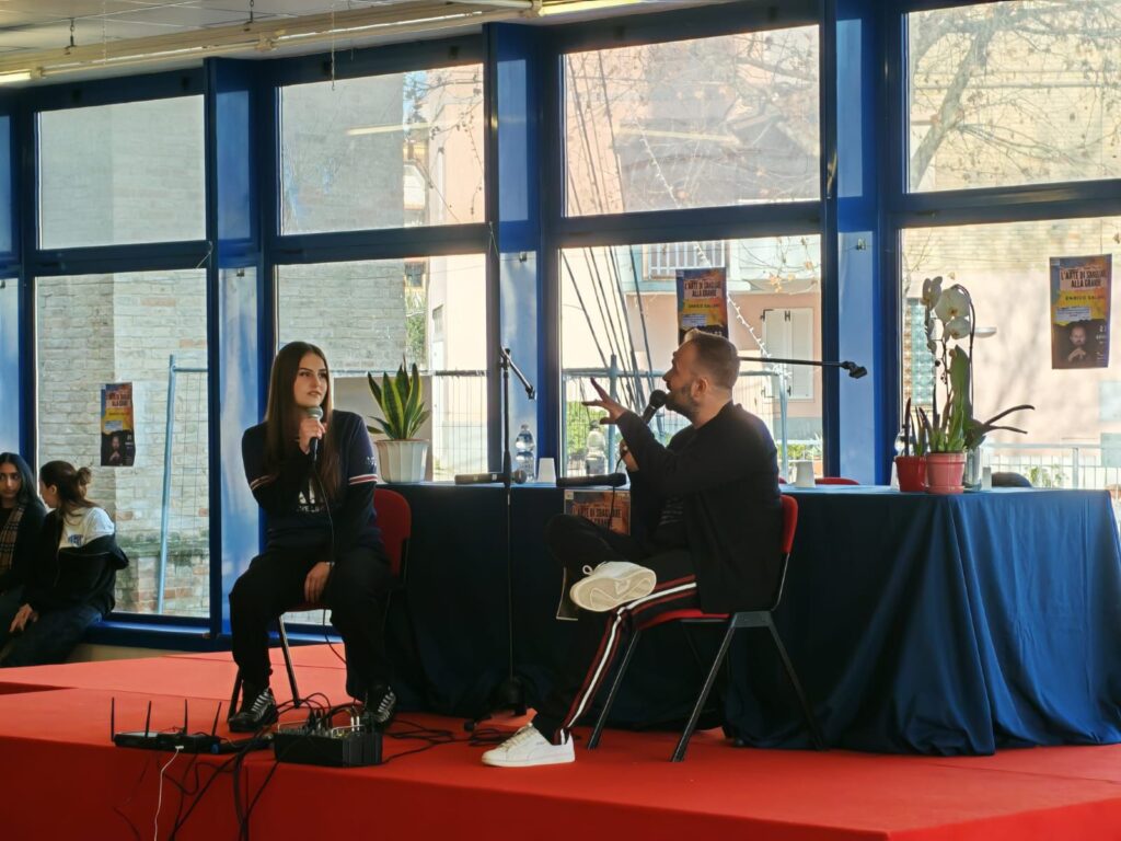 Enrico Galiano all'Ipsia