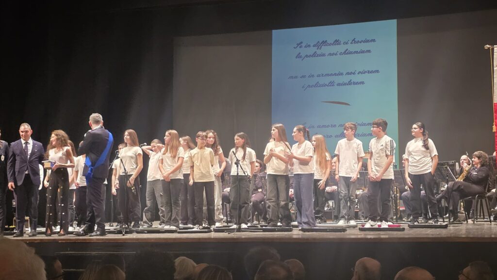 Festa della polizia locale, la scuola Enrico Fermi