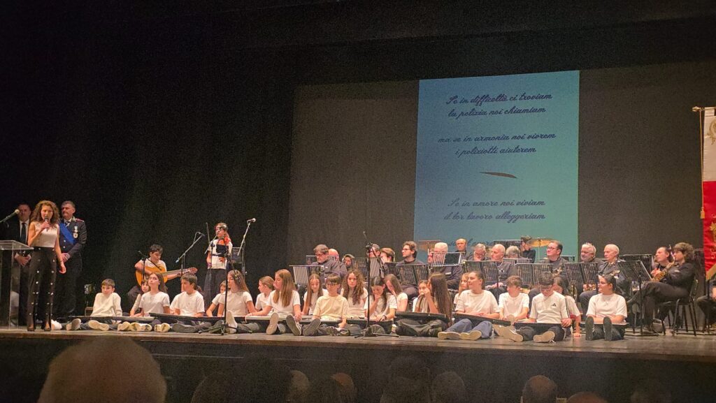 Festa della polizia locale, scuola Enrico Fermi