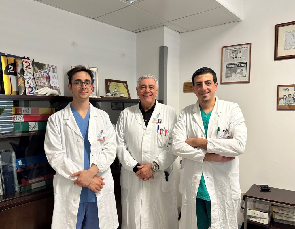 L'equipe del dottor Riccio