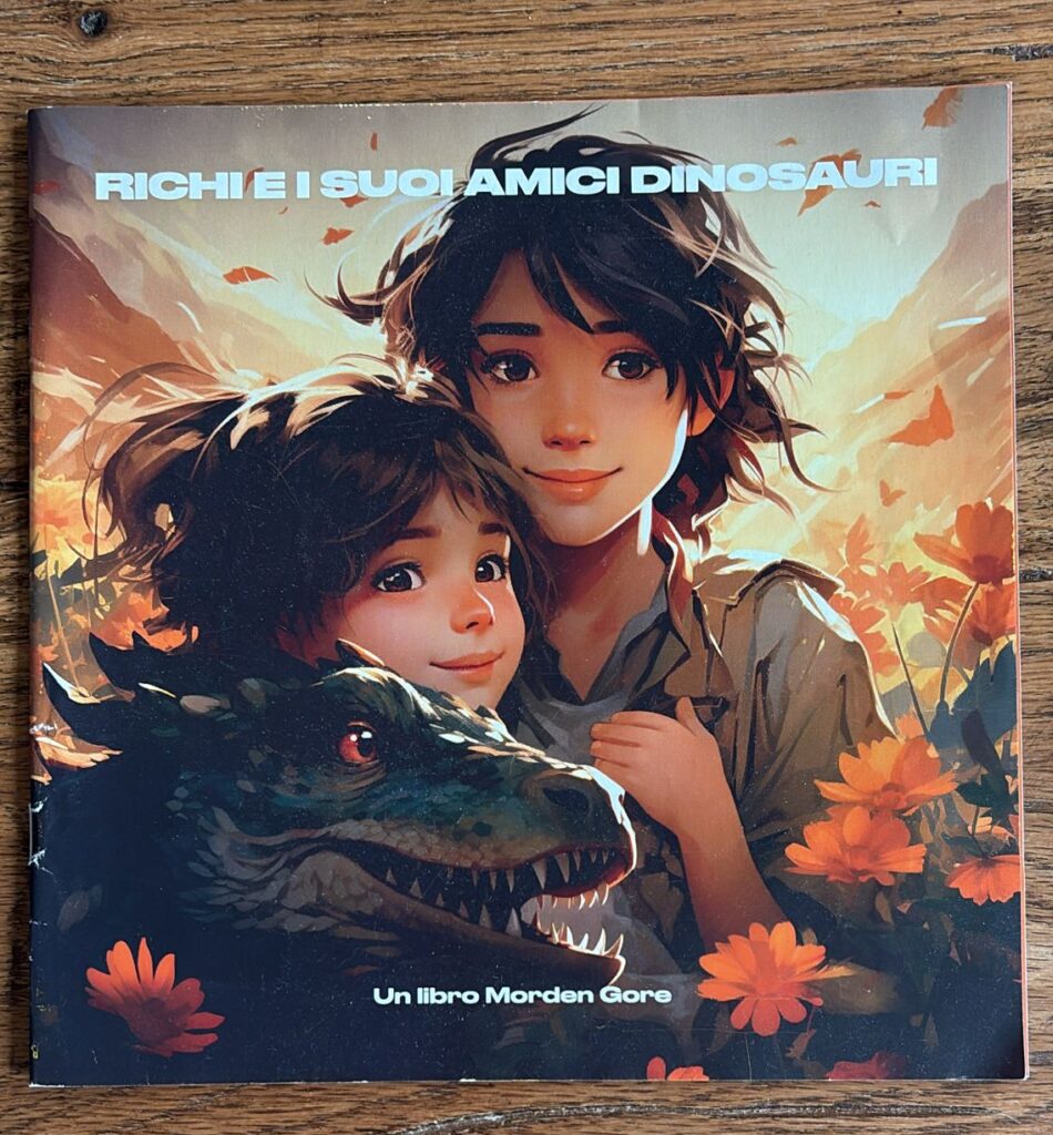 Il secondo libro di Carlo Cicarè, in arte Morden Gore con il figlio Riccardo