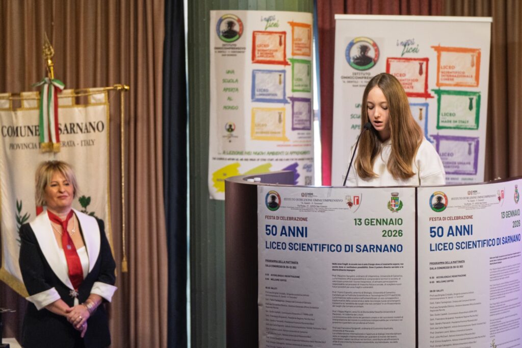 I 50 anni del liceo di Sarnano, la cerimonia