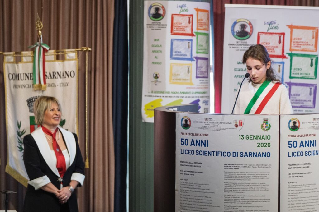 Il liceo scientifico di Sarnano compie 50 anni: la cerimonia