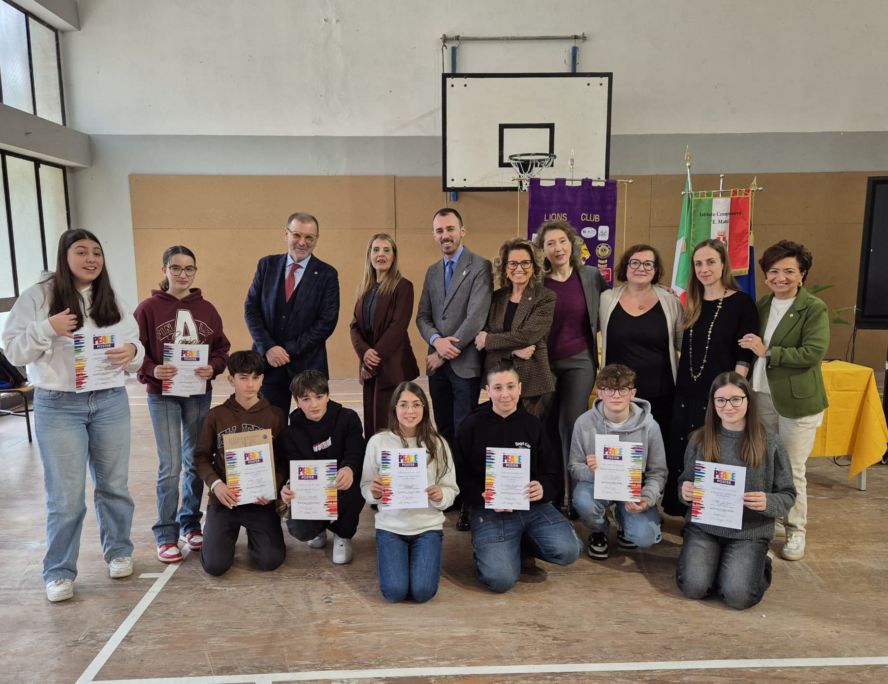 Un poster per la pace, le premiazioni a Matelica