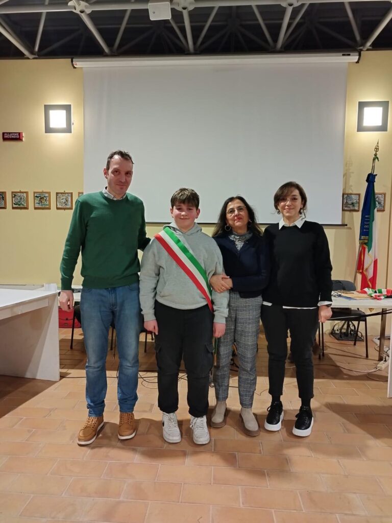 Filippo Rapaccini nuovo baby sindaco Treia