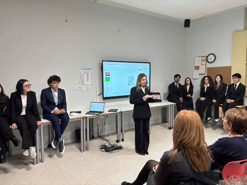 un'assaggio dei temi portati durante il progetto La professoressa referente del progetto Nhsmun Francesca Giorgetti a New York