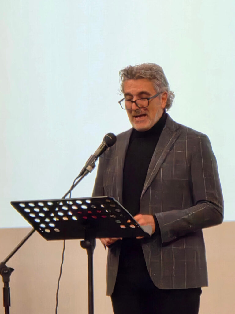 Il professor Angelo Ventrone dell'Università di Macerata