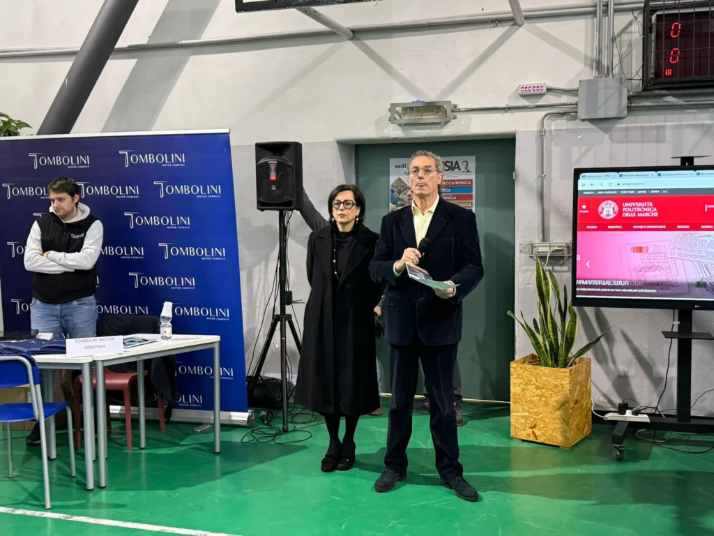 Career day, il preside Gianni Mastrocola e la sindaca Giuliana Giampaoli
