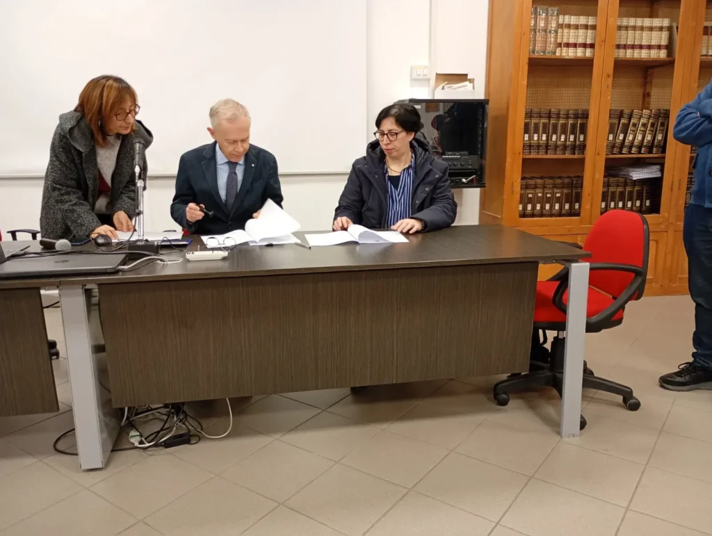 La firma del progetto