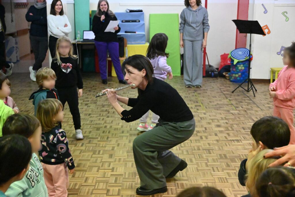 Musica Maestre, il flauto traverso è stato suonato dalla professoressa Elisa Ercoli