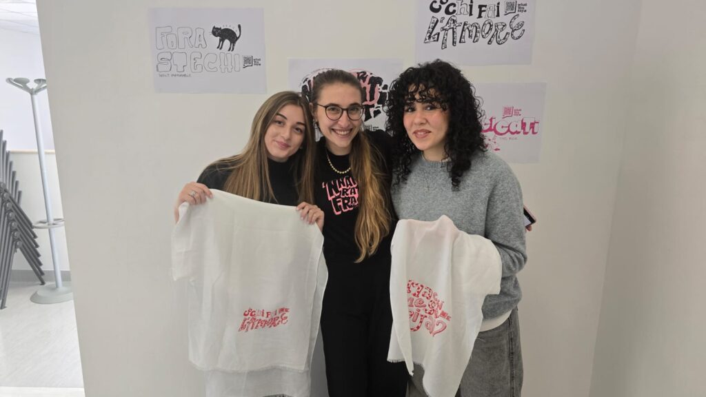 Le partecipanti al laboratorio di San Valentino