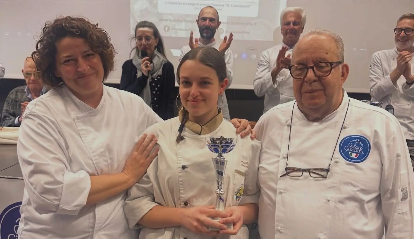 Il gelato di Martina Monaldi è di “bronzo”