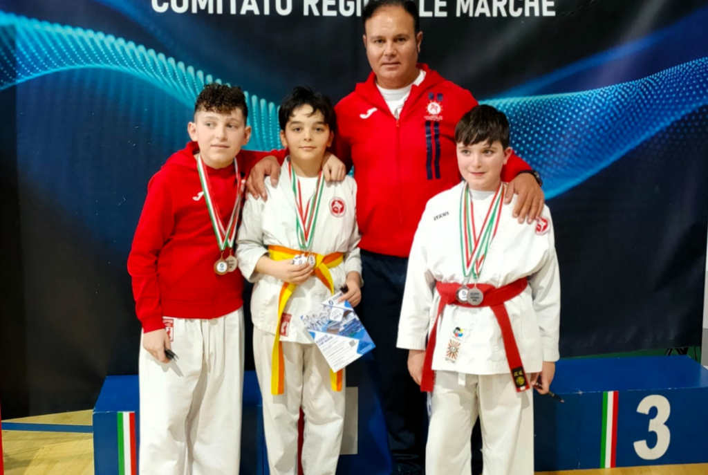 I vincitori della gara di Katate 