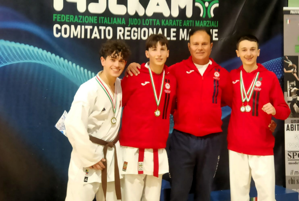 I vincitori della gara di Katate 