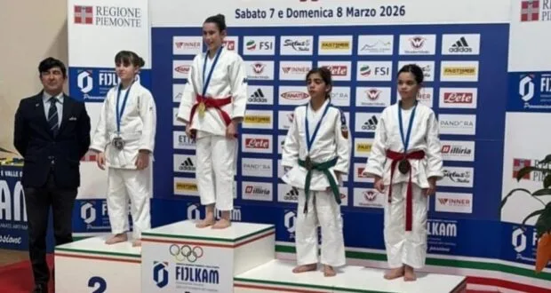 NICOLE LUNADEI argento di Judo 