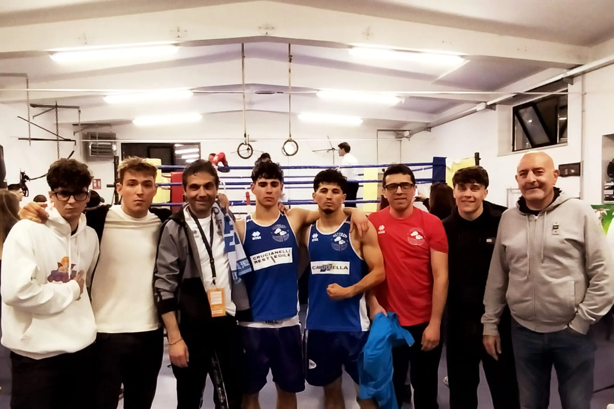 Atleti di Macerata Boxing Club