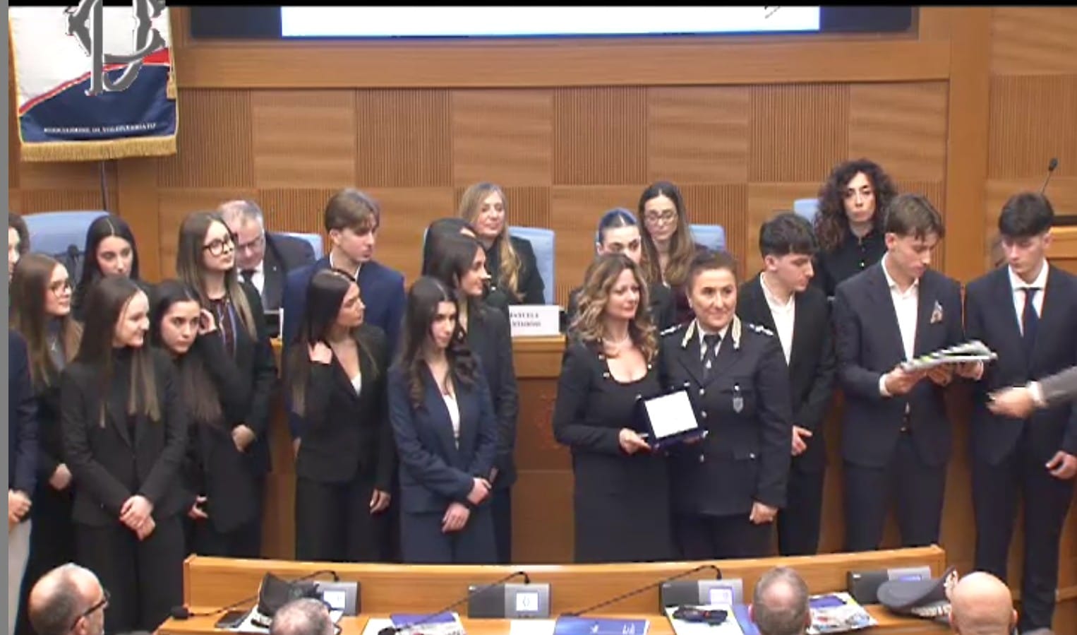 Liceali del Galilei in Parlamento con la dirigente Roberta Ciampechini