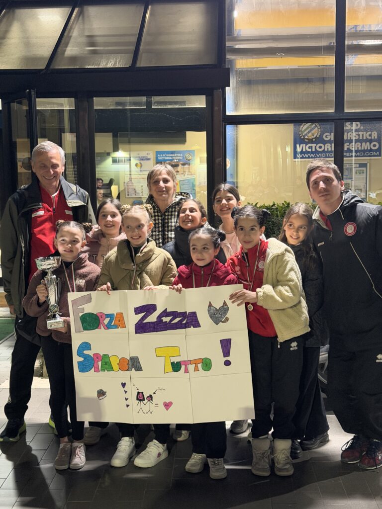 Le atlete della Ginnastica Mogliano sul podio