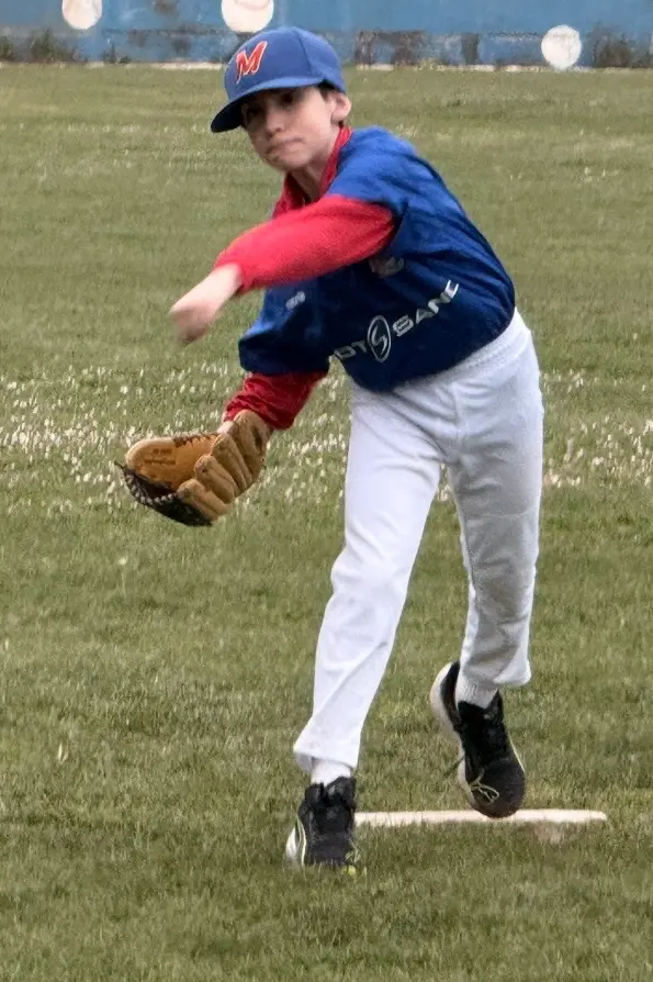 Marco Cecaro durante il raduno nazionale under 12