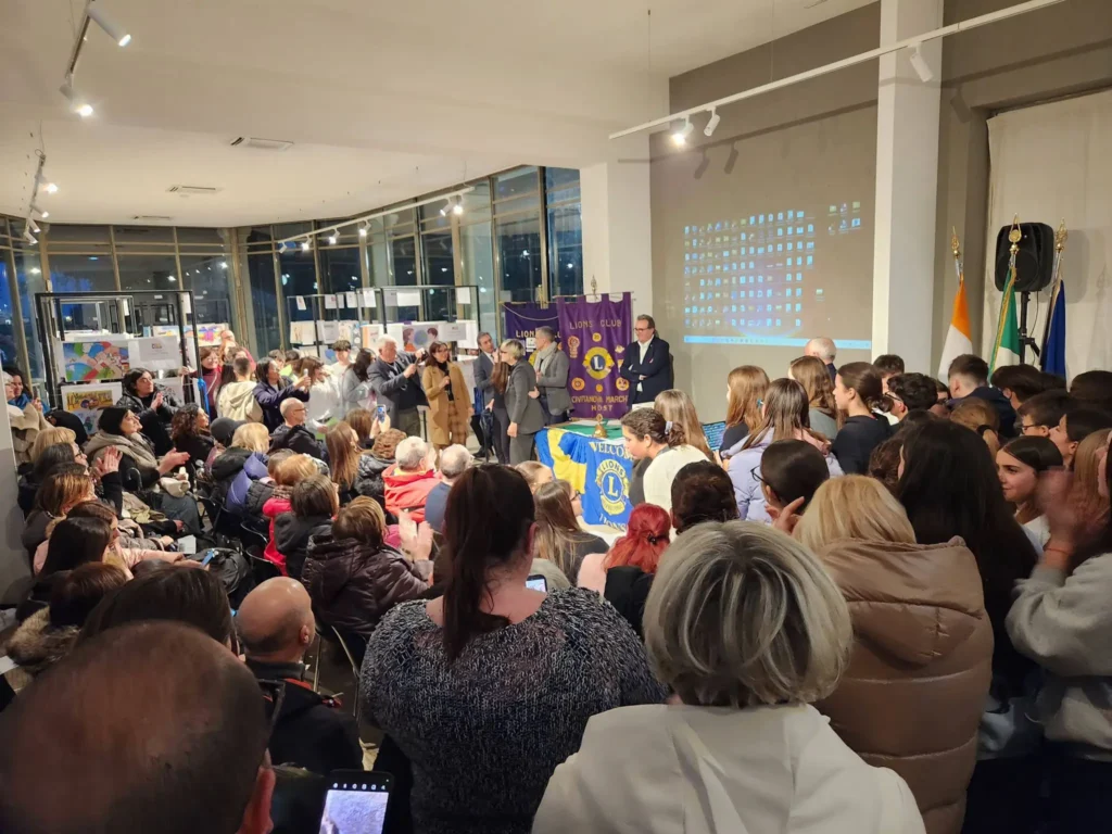 La premiazione dei vincitori e delle vincitrici