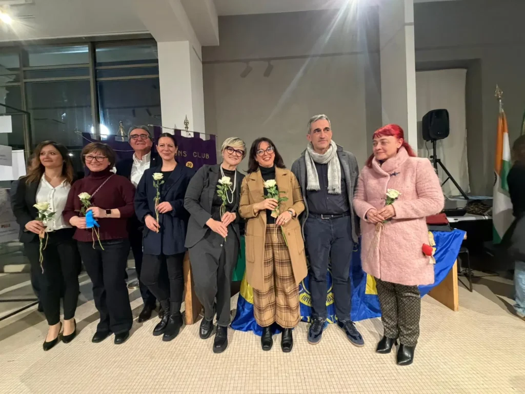 La premiazione dei vincitori e delle vincitrici