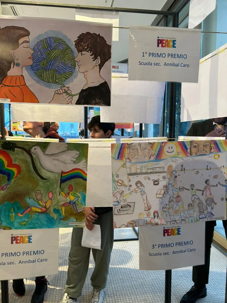 La premiazione dei vincitori e delle vincitrici