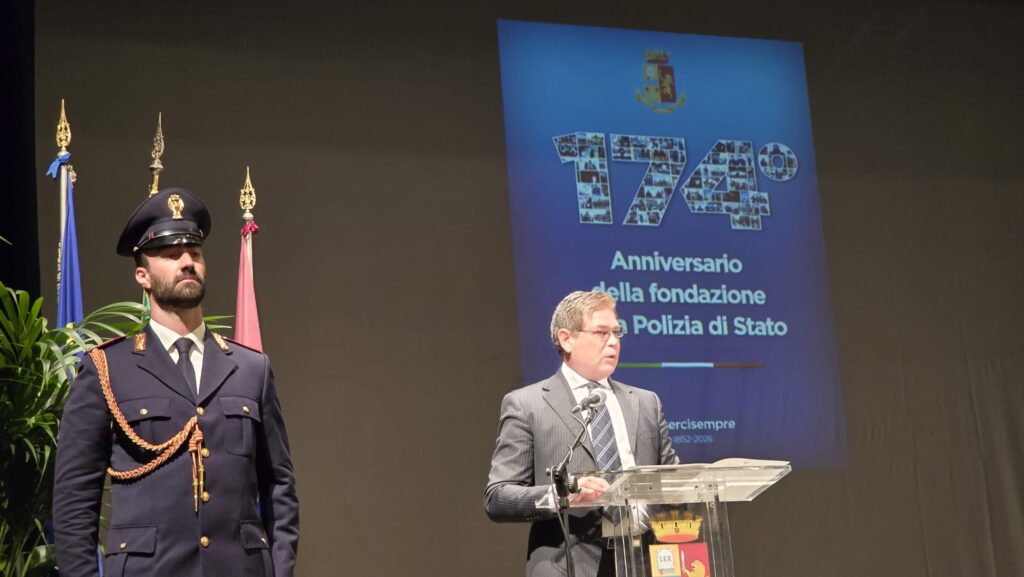 Il questore Luigi Mangino