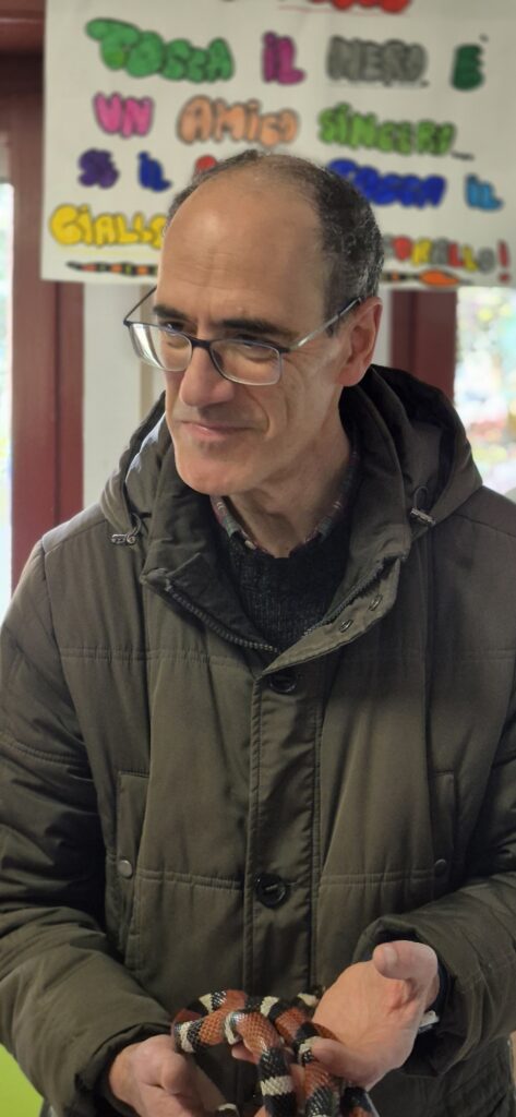 La festa della scienza alla Mestica: il serpente Lallo