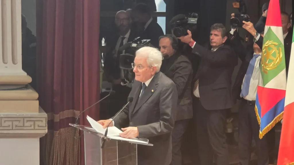 Il presidente Mattarella