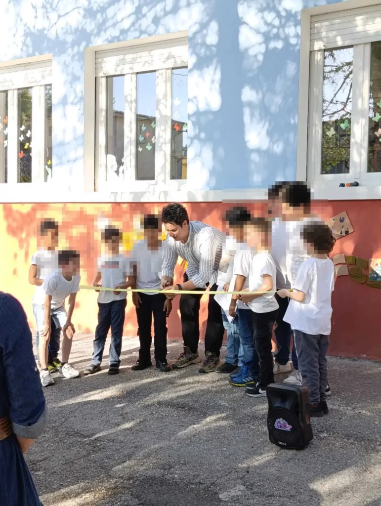 L'inaugurazione a Camporotondo