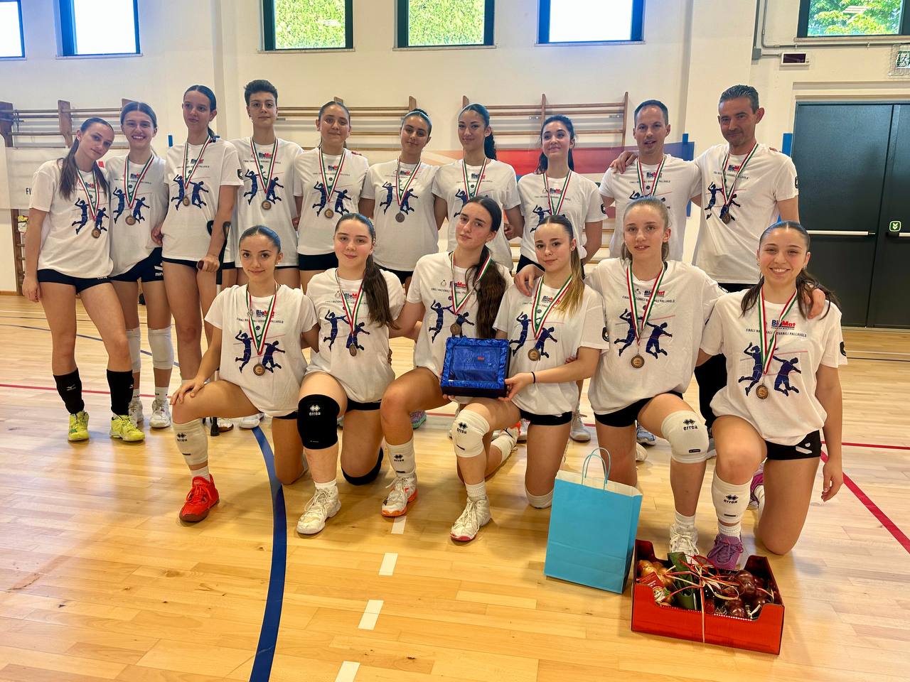 Volley, l’under 16 CBF Balducci Paoloni Macerata tra le top 16 d’Italia