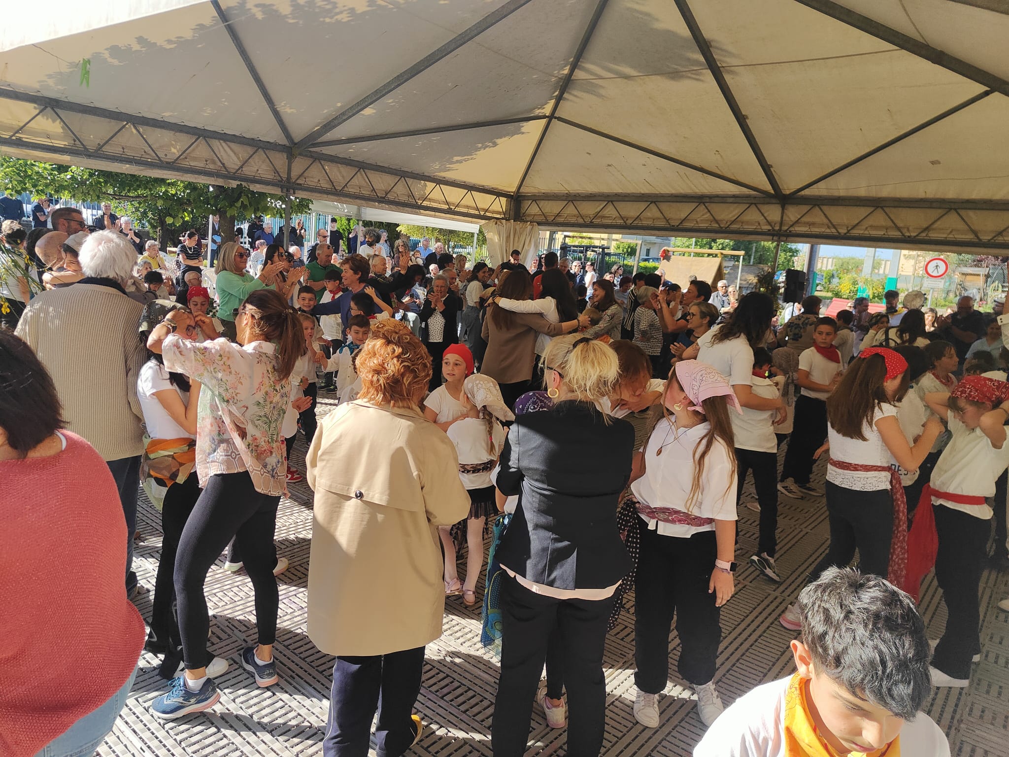 La festa con i nonni