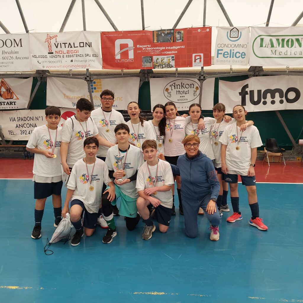 La squadra di calcio a 5 di Montecassiano