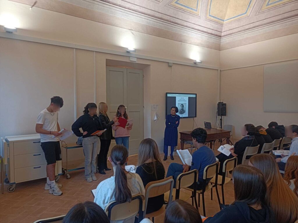 Studenti di Recanati riflettono su Leopardi