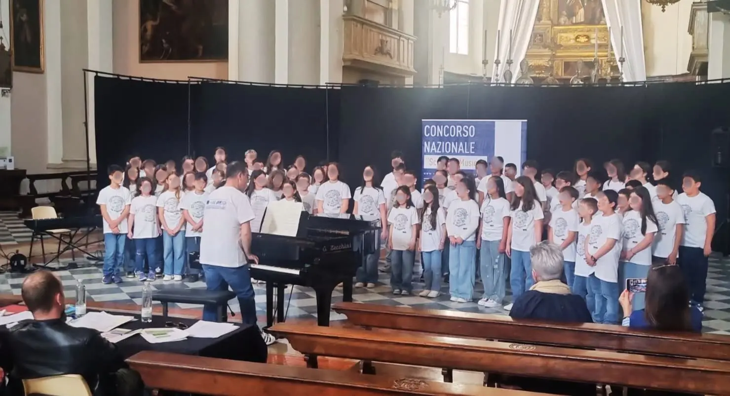 Il coro "Voci in armonia"