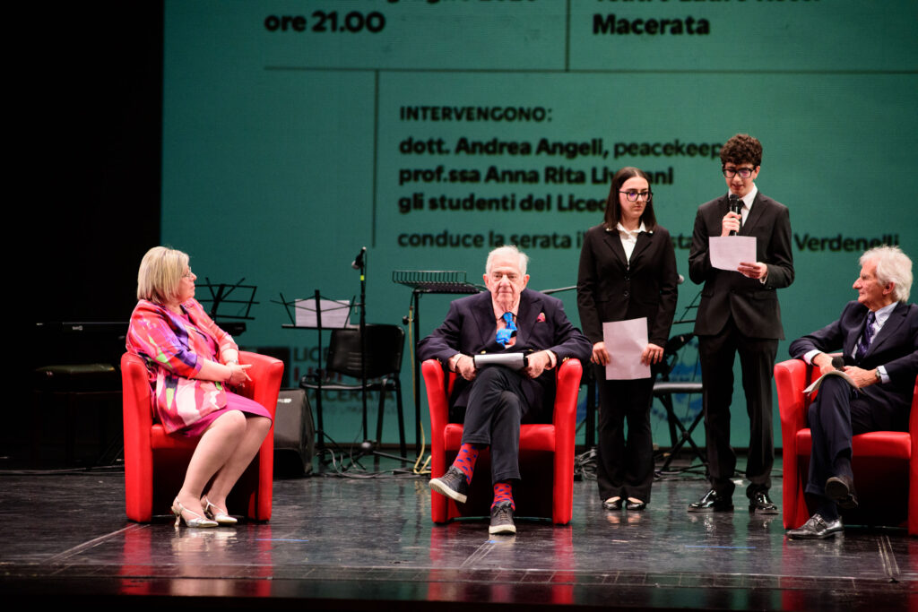 Anna Rita Liverani, Maurizio Verdenelli e Andrea Angeli