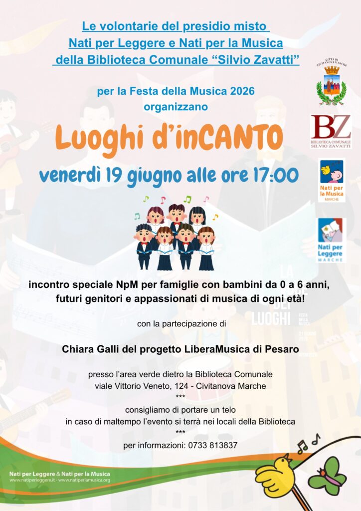 La locandina di Luoghi d'InCanto