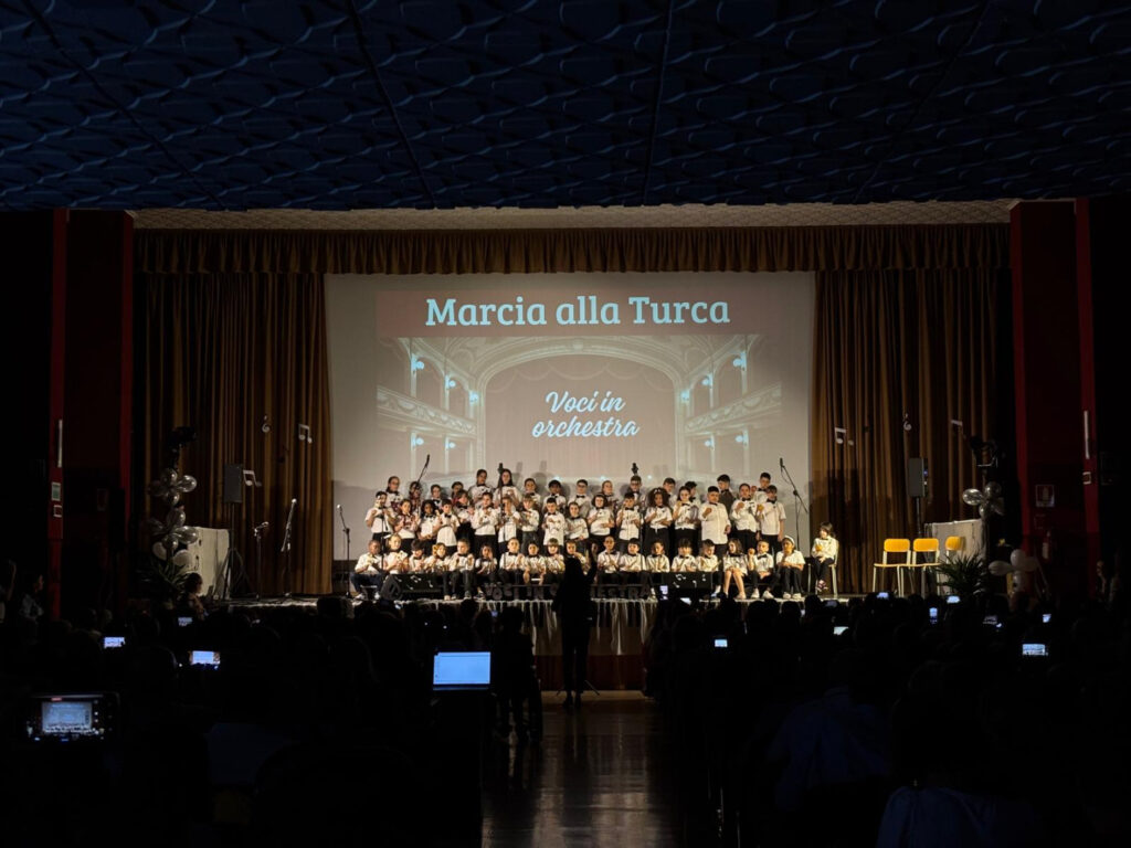 Un momento dello spettacolo