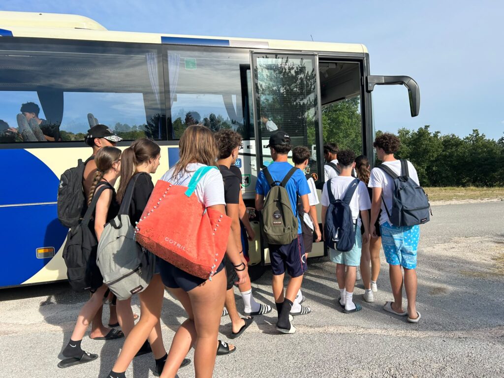Al parco Eldorado in autobus
