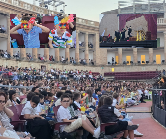 La magia dell’opera conquista le nuove generazioni nello Sferisterio in versione lillipuziana