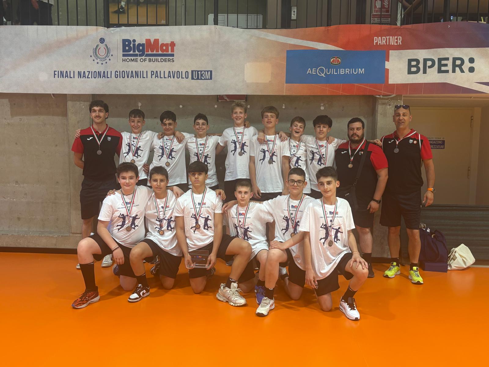 Volley, la Lube under 13 tra le migliori otto squadre d’Italia: che avventura in Toscana