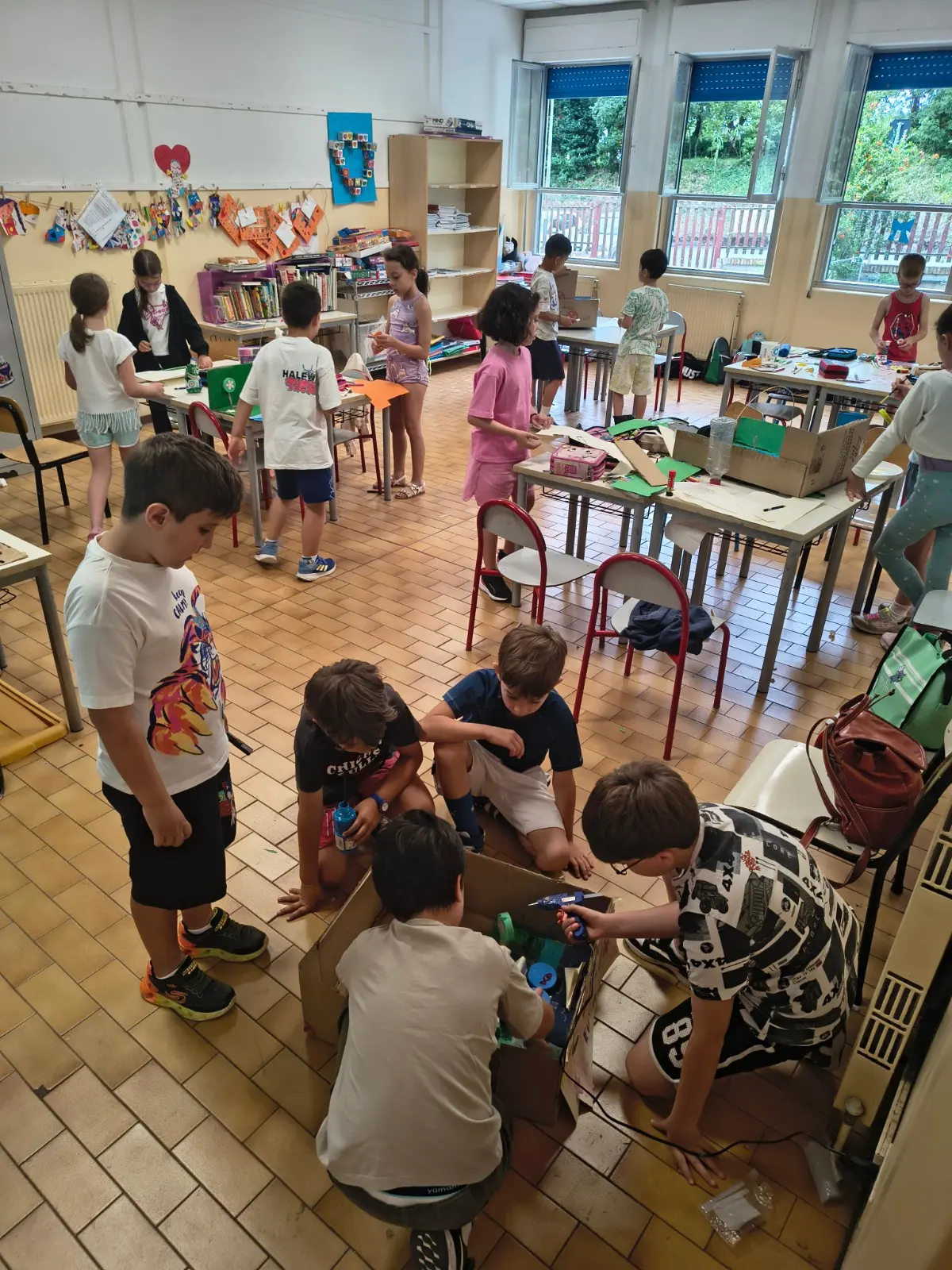 La scuola Medi durante la settimana dedicata alle Stem