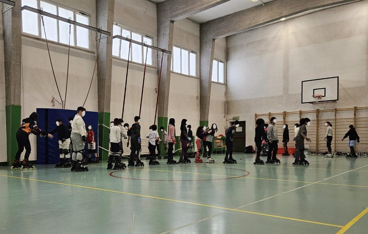 Racchette, pattini a rotelle e tag rugby: istituto Fermi a tutto sport