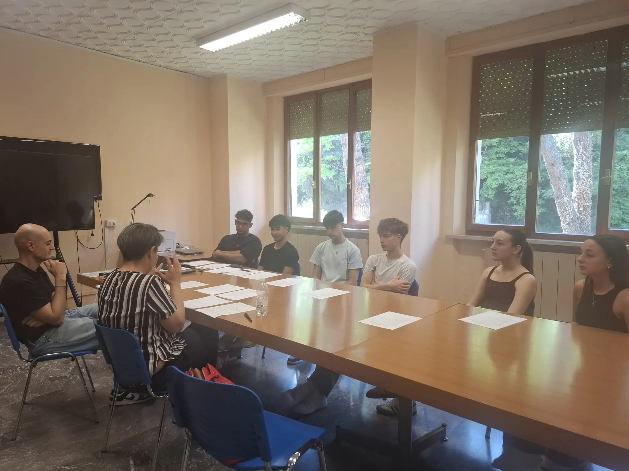 Un colloquio di lavoro… prima del diploma