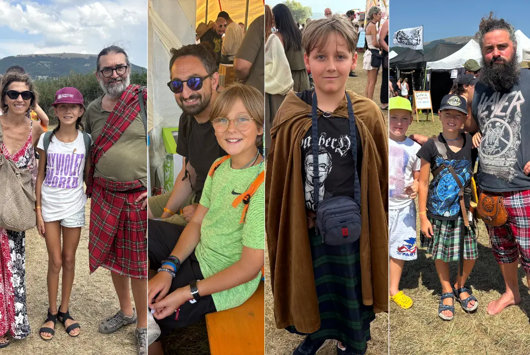 «Il Montelago Celtic Festival è come una città ma tutti vivono in un clima pacifico»